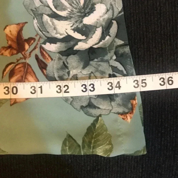 Belongsci Floral V-Neck Bell Sleeve A-Line Mini Dress Size Small - Picture 11 of 11